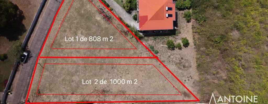 Opportunité - Terrain constructible 808 m2