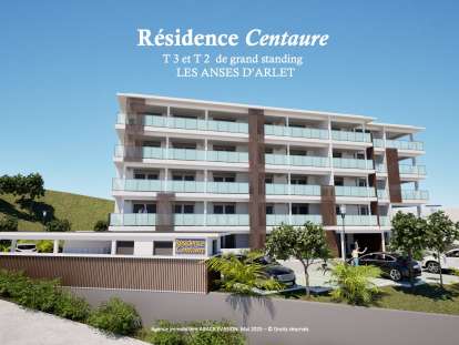 EXCLUSIVITE  - RESIDENCE CENTAURE – GRANDE ANSE D’ARLET