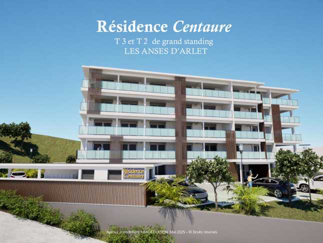 EXCLUSIVITE  - RESIDENCE CENTAURE – GRANDE ANSE D’ARLET