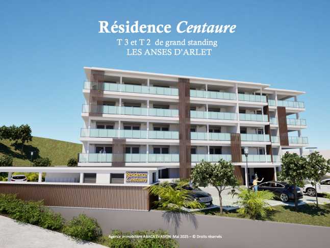 EXCLUSIVITE  - RESIDENCE CENTAURE – GRANDE ANSE D’ARLET