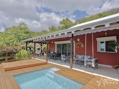 LE DIAMANT – VILLA D’ EXCEPTION – VUE MER ET MORNES  699 000 €